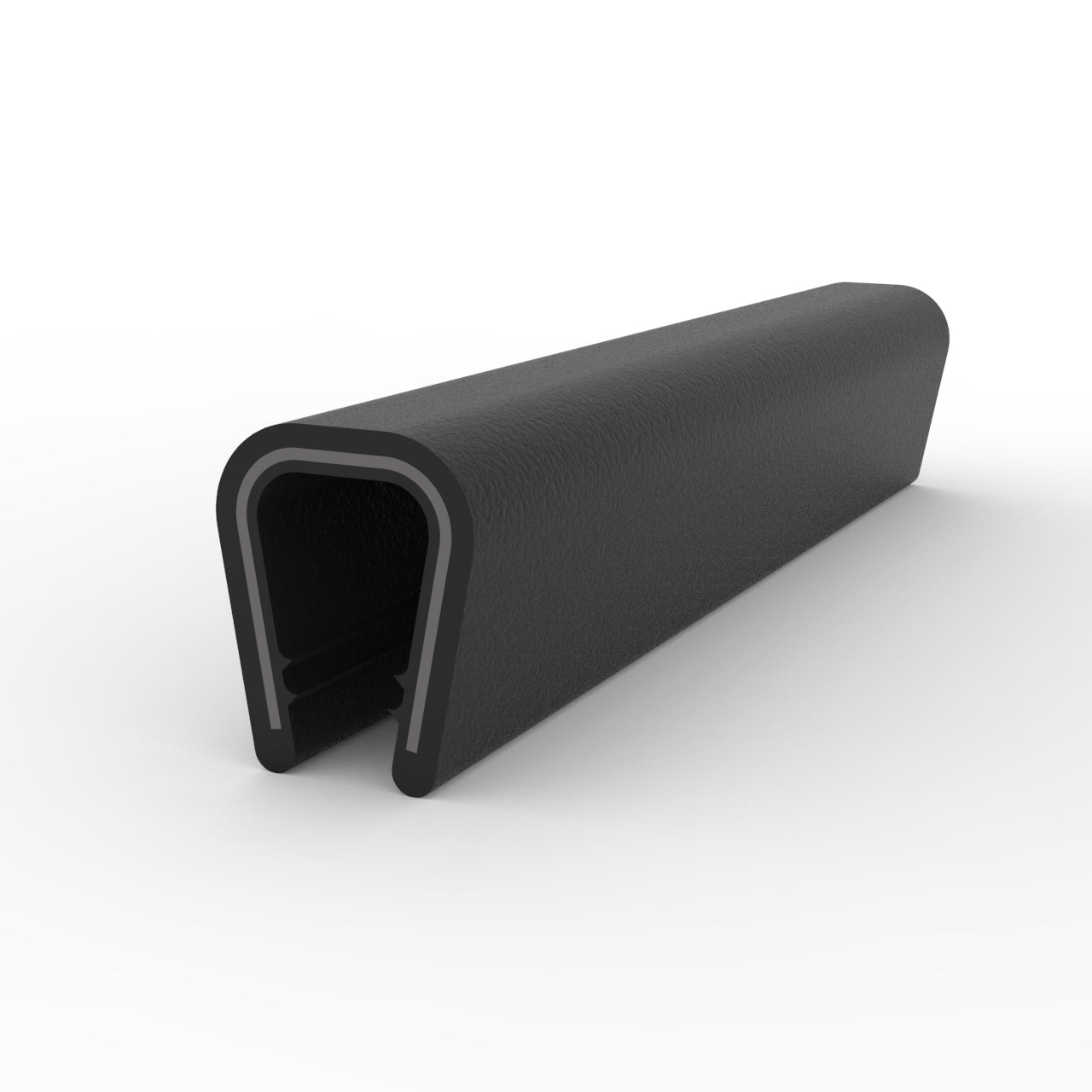 Edge protection profile - clamping range 6,0-8,0mm