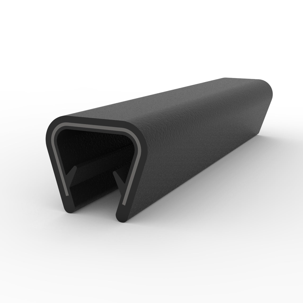 Edge protection profile - clamping range 10,0-12,0mm