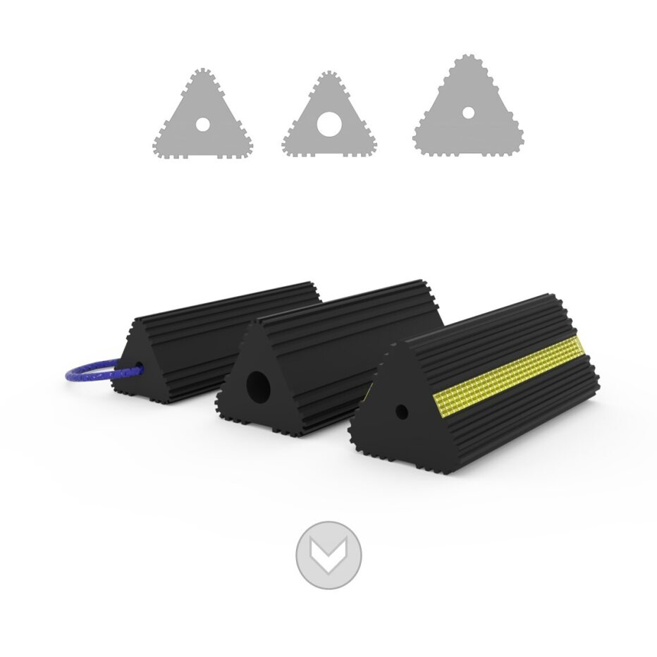 Aircraft wheel chocks