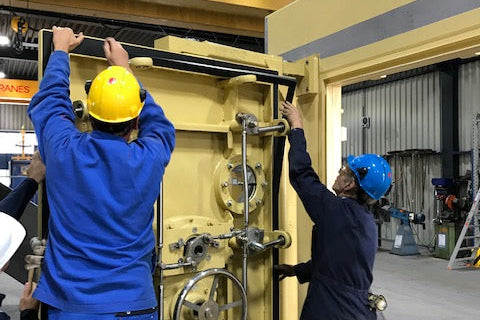 Applying custom rubber extrusions