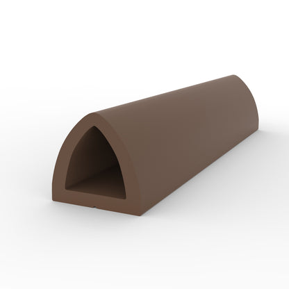 Colored Delta fender rubber Brown