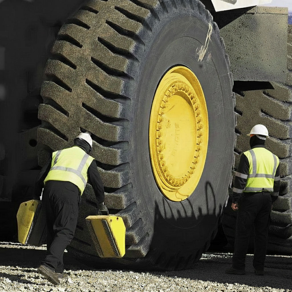 Heavy duty wheel chocks