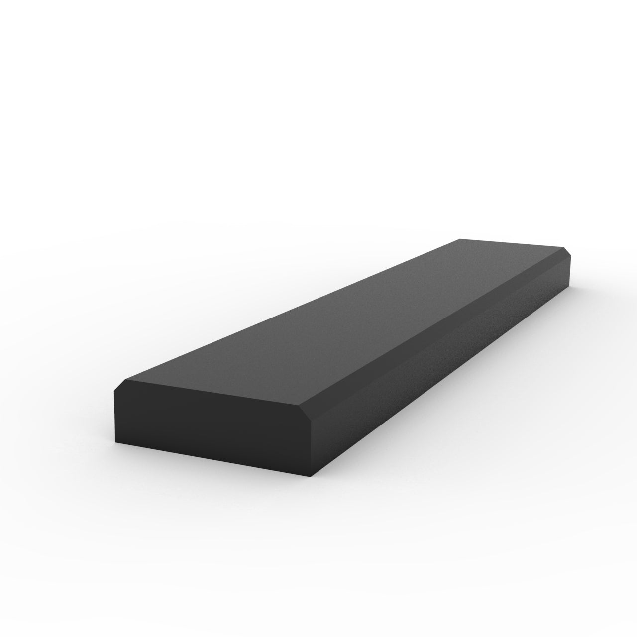 Rubber wall guard 160x50mm