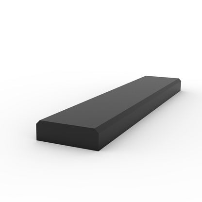 Rubber wall guard 160x50mm