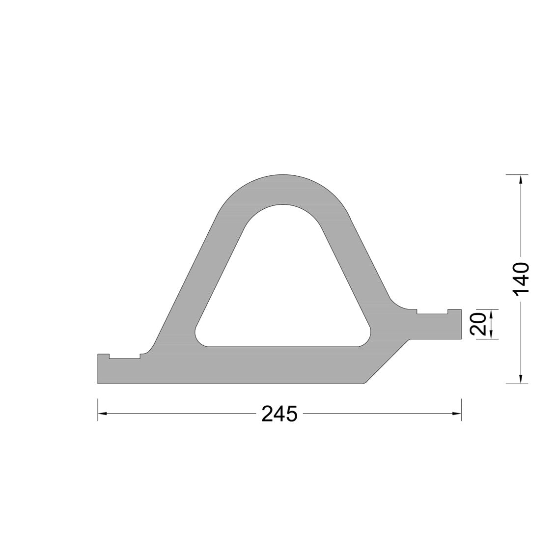 Boatfender245x140mm